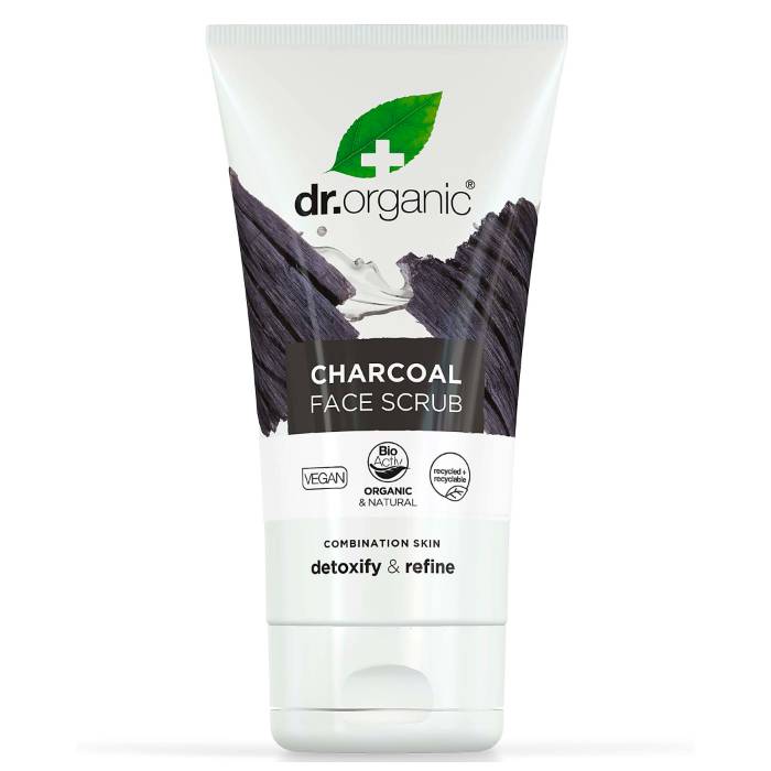 Dr. Organic - Charcoal Face Scrub, 125ml