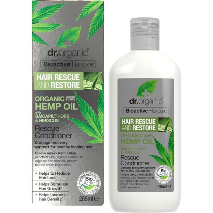 Dr.Organic - Conditioner Hemp Rescue, 265ml