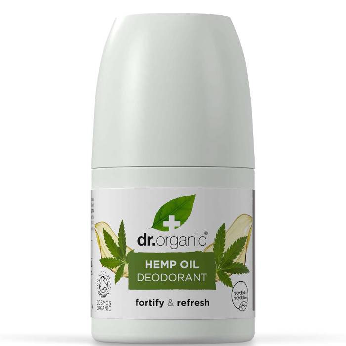 Dr. Organic - Hemp Oil Deodorant, 50ml