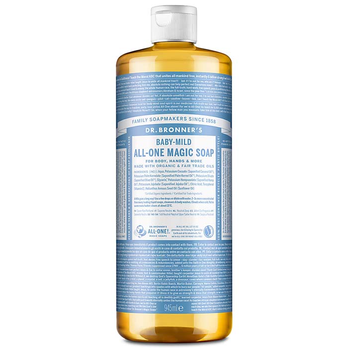 Dr Bronners - Baby Mild Liquid Soap, 945ml