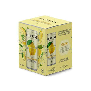 Dr Funk - Sparkling Water Lemon Elderflower, 4x330ml