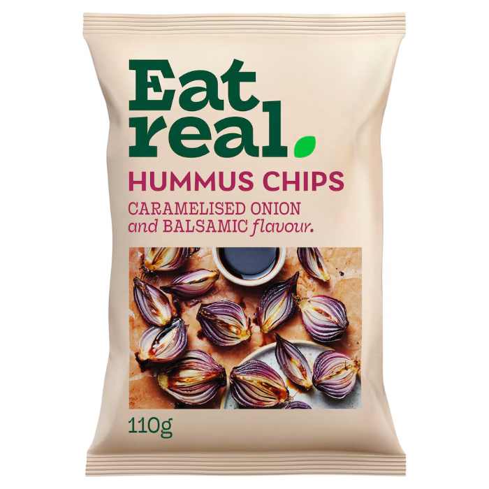 Eat Real - Caramelised Onion, 110g  Pack of 10