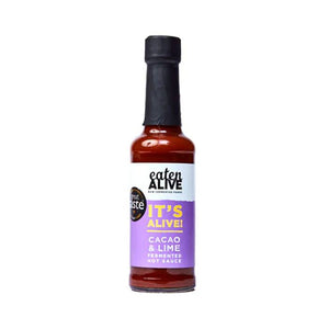 Eaten Alive - Cacao & Lime Fermented Hot Sauce, 150ml - Pack of 10