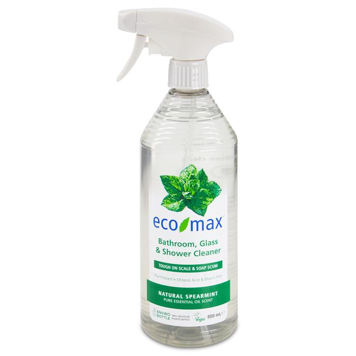 Eco-Max - Bathroom Glass and Shower Cleaner Spearmint, 800ml