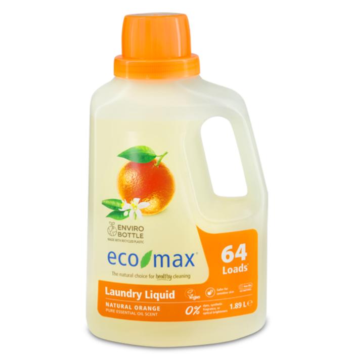 Eco-Max - Laundry Liquid Orange, 1.89L - back