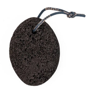 Eco Bath - Natural Pumice Stone Black/Rope, 1 Piece