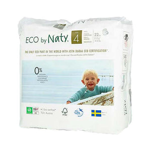 Eco By Naty - Eco Pull on Pants, 20 Pieces | Multiple Sizes