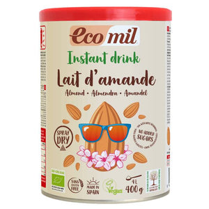 Ecomil - Organic Almond Drink Instant Powder, 400g