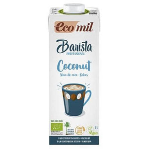 Ecomil - Organic Barista Coconut Milk Low Sugar, 1L