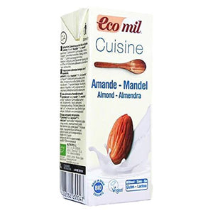 Ecomil - Organic Cuisine Almond Cream, 200ml