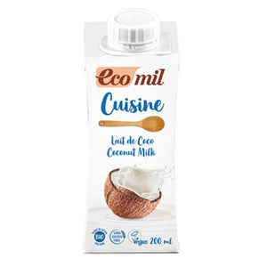 Ecomil - Organic Cuisine Coconut Cream, 200ml