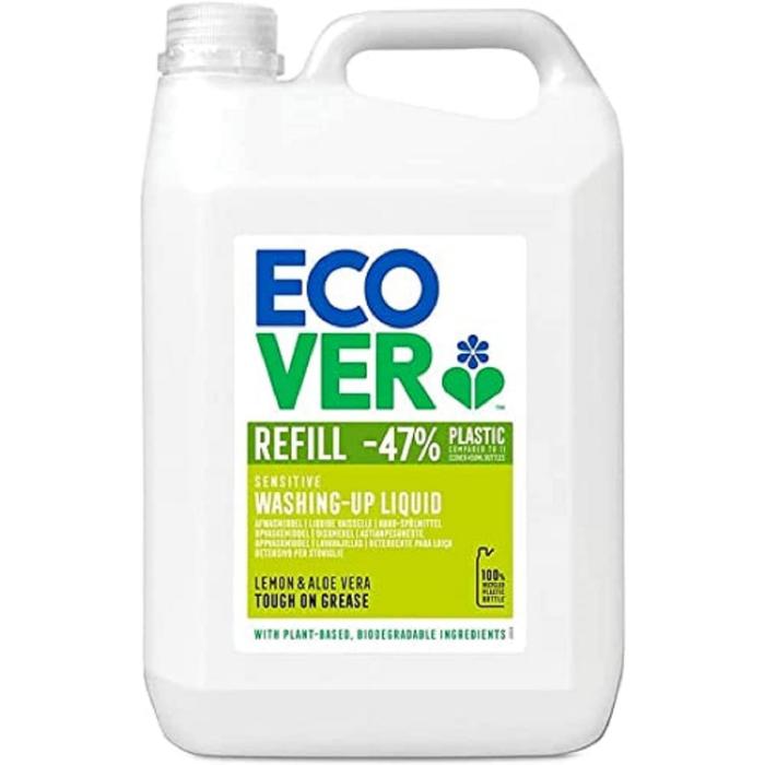 Ecover - Washing Up Liquid - Lemon & Aloe Vera | Multiple Sizes