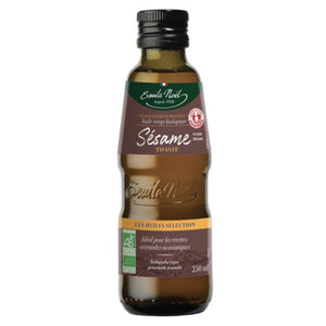 Emile Noel - Organic Virgin Toasted Sesame Oil Fairtrade, 250ml