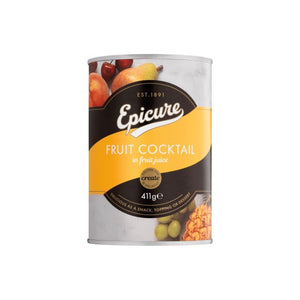 Epicure - Fruit Cocktail In Fruit Juice, 411g | Pack of 12