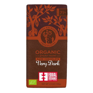 Equal Exchange - Organic Very Dark Chocolate 71%, 100g