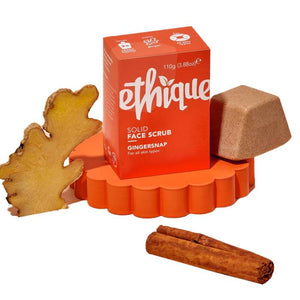 Ethique - Gingersnap Solid Face Scrub, 1 Bar