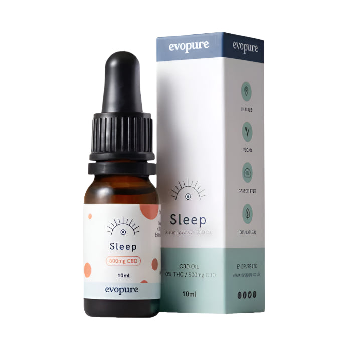 Evopure - Sleep CBD Oil, 500mg