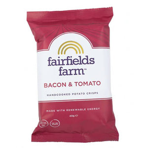 Fairfields Farm Crisps - Bacon & Tomato Crisps | Multiple Sizes