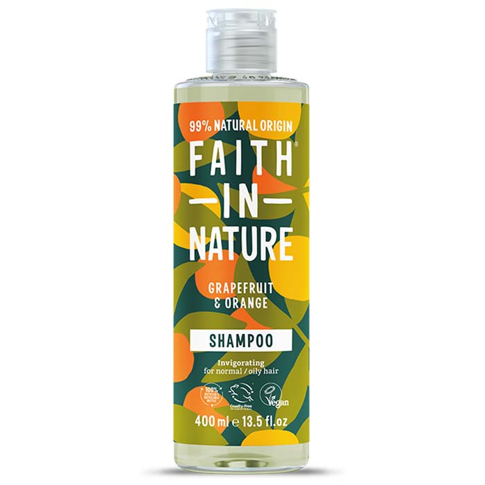 Faith In Nature - Grapefruit & Orange Shampoo, 400ml