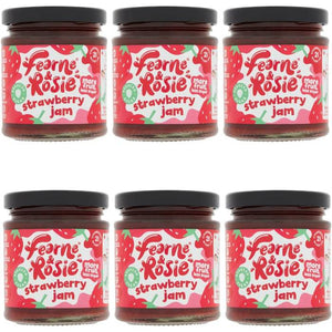 Fearne & Rosie - Strawberry Jam Reduced Sugar, 310g | Pack of 6