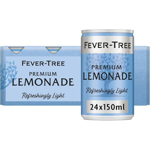 Fever-Tree - Refreshingly Light Premium Lemonade, 8x150ml Cans - Pack of 24