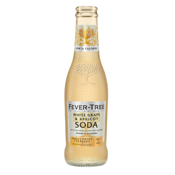 Fever-Tree - White Grape and Apricot Sodas 200ml 