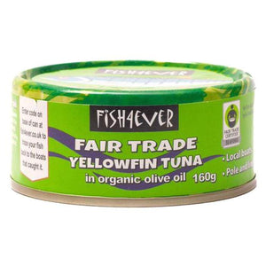 Fish4ever - Yellow fin Tuna in Organic Olive Oil, 160g