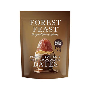 Forest Feast - Milk Chocolate Peanut Butter Dates, 140g | Pack of 6