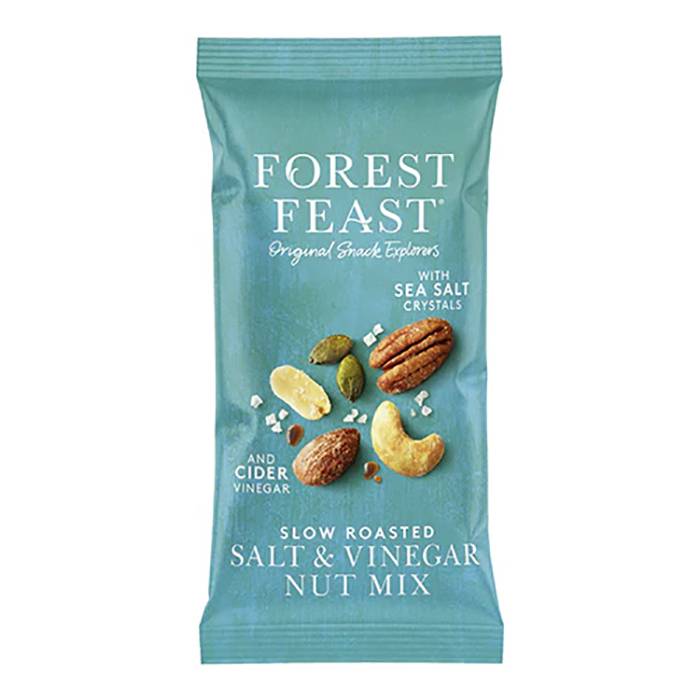 Forest Feast - Nut Mix Impulse Slow Roasted Salt & Vinegar , 40g - Pack of 12