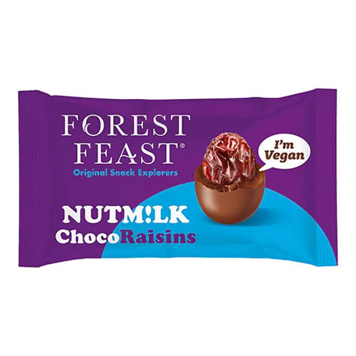 Forest Feast - Nutmilk Chocolate Raisins Impulse 35g - Pack of 12