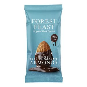 Forest Feast - Salted Dark Chocolate Almonds Impulse, 40g | Pack of 12