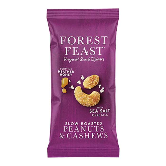 Forest Feast - Slow Roasted Peanuts & Cashews Impulse, 40g  Pack of 12