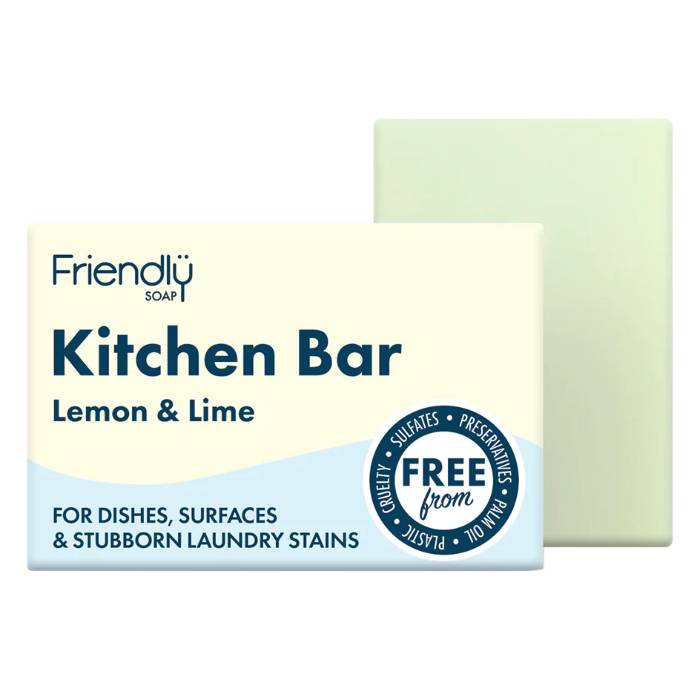 Friendly Soap - Kitchen Bar, 95g  Pack of 6