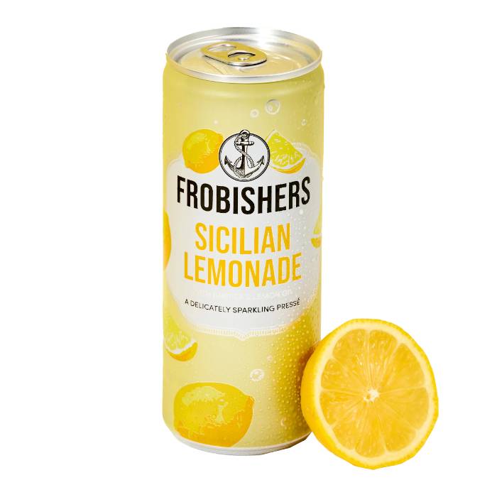 Frobisher - Sicilian Lemonade Can, 250ml  Pack of 12
