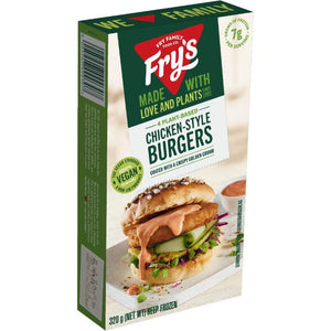 Fry's - Chicken Style Burger, 320g | Pack of 10