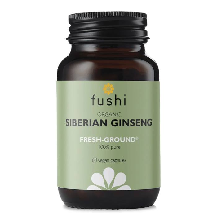 Fushi - Organic Siberian Ginseng, 60 Capsules