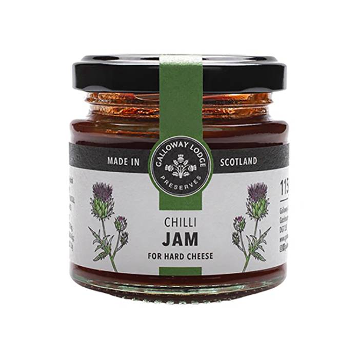 Galloway Lodge Preserves Limited - Chilli Jam Preserves, 115g - Pack of 8