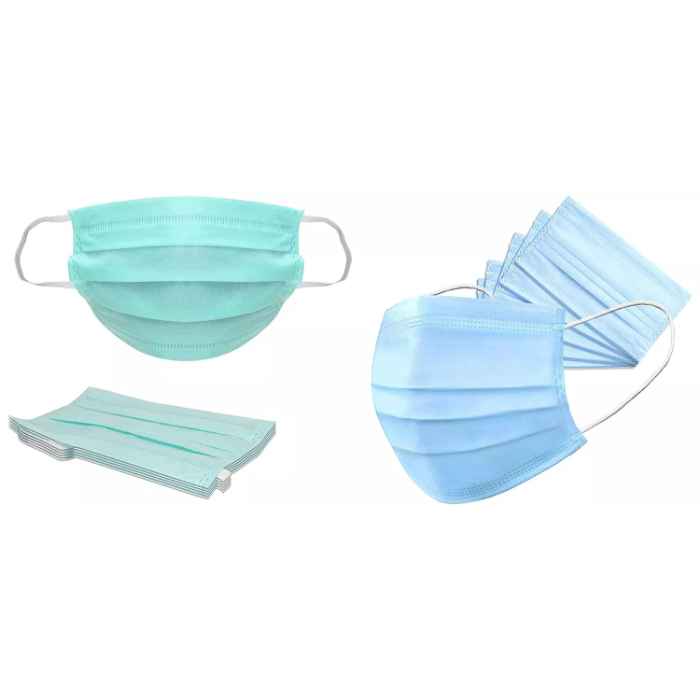 Generic Face - 3-Ply Disposable Mask, 10 Masks