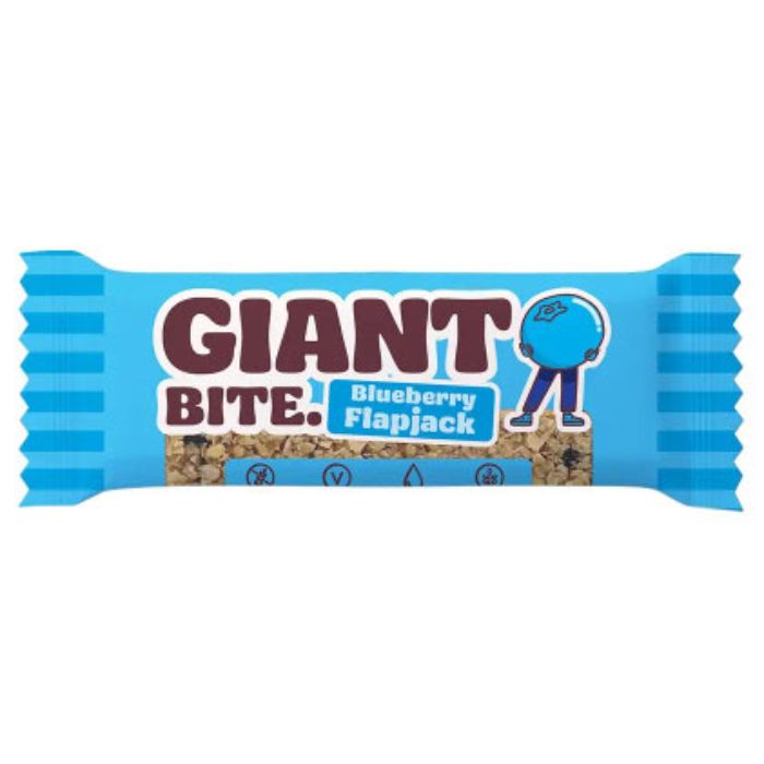 Giant Bar - Bite Flapjack Blueberry, 42g - Pack of 15