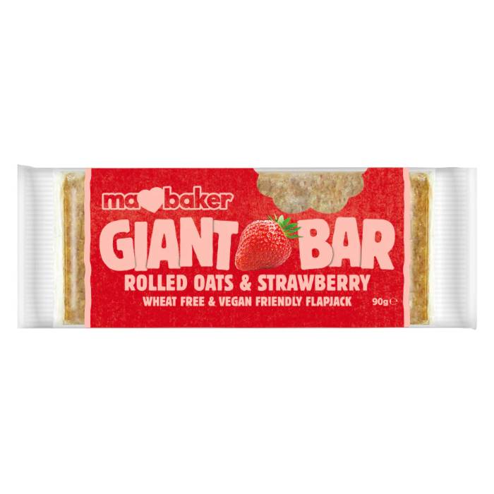 Giant Bar - Strawberry, 90g  Pack of 20