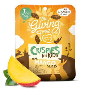Giving Tree Ventures - Freeze Dried Mango Crispies for Kids, 10g | Pack of 12