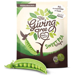 Giving Tree Ventures - Vacuum Fried Sweet Pea Crisps | Multiple Sizes | Pack of 12