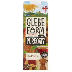 Glebe Farm - PureOaty Organic Barista Oat Drink, 1L | Pack of 6