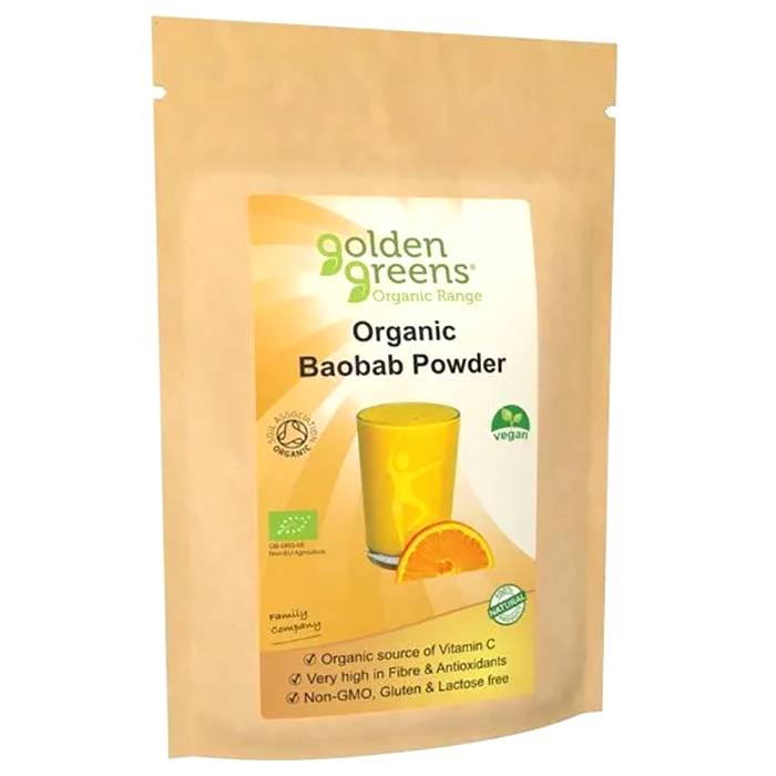 Golden Greens - Organic Baobab Powder Large, 200g