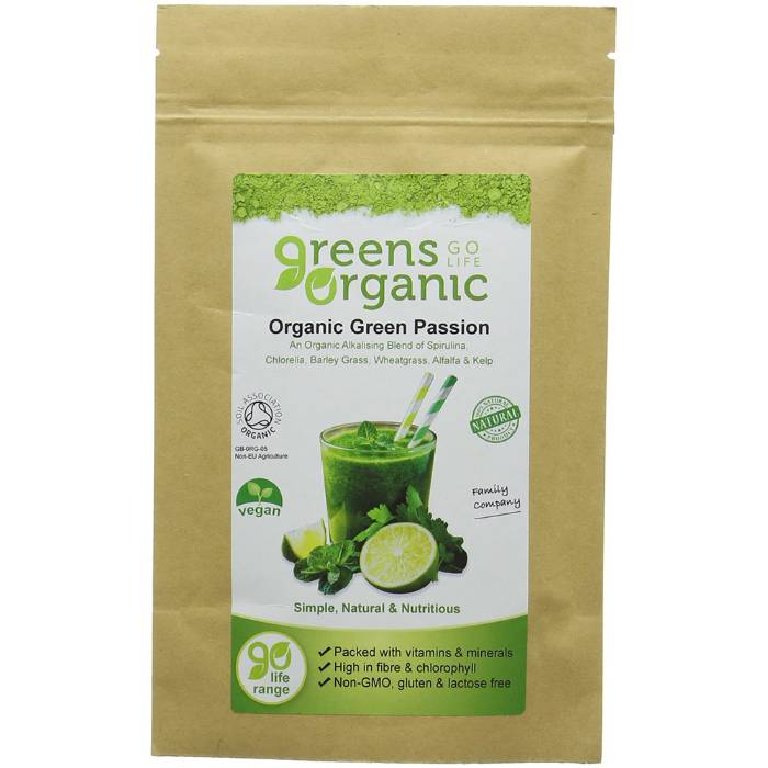 Golden Greens - Organic Green Passion Powder, 90g