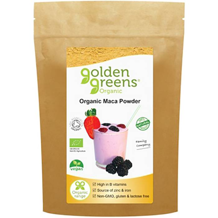 Golden Greens - Organic Maca Powder Large, 200g