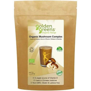 Golden Greens - Organic Mushroom Complex Powder, 50g
