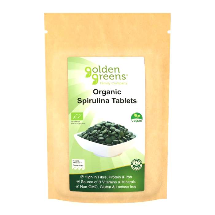 Golden Greens - Organic Spirulina Ex Large, 450 Tabs