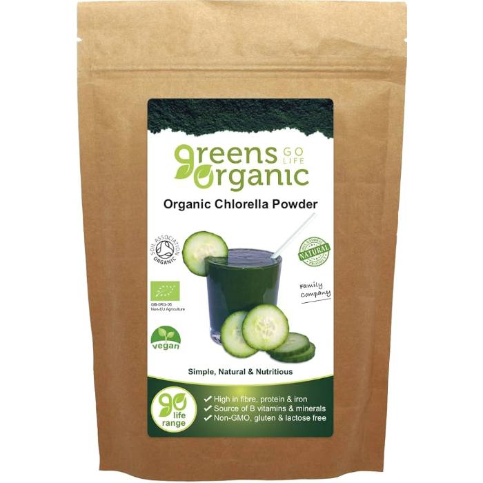 Golden Greens Organic - Organic Chlorella Powder, 200g