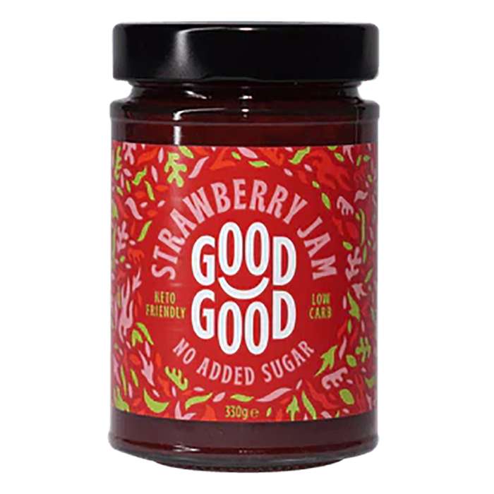 Good Good - Keto-Friendly Strawberry Jam, 330g